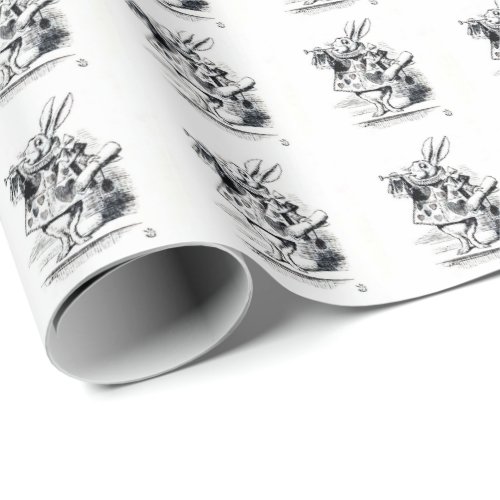 ウサギ Alices Adventures in Wonderland  Wrapping Paper