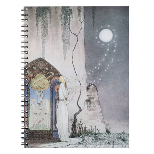 カイニールセンKay Nielsen幻想的な童話のノート　ラッシーと教母 Notebook