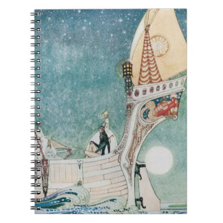 カイ・ニールセン(Kay Nielsen)幻想的な童話のノート 美女の島へ向かう男 Notebook