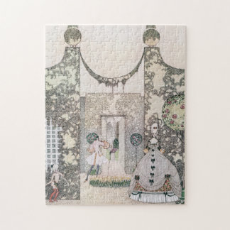 カイ・ニールセン(Kay Nielsen)幻想的な童話のパズル 庭園の王女と王妃、キューピッド Jigsaw Puzzle