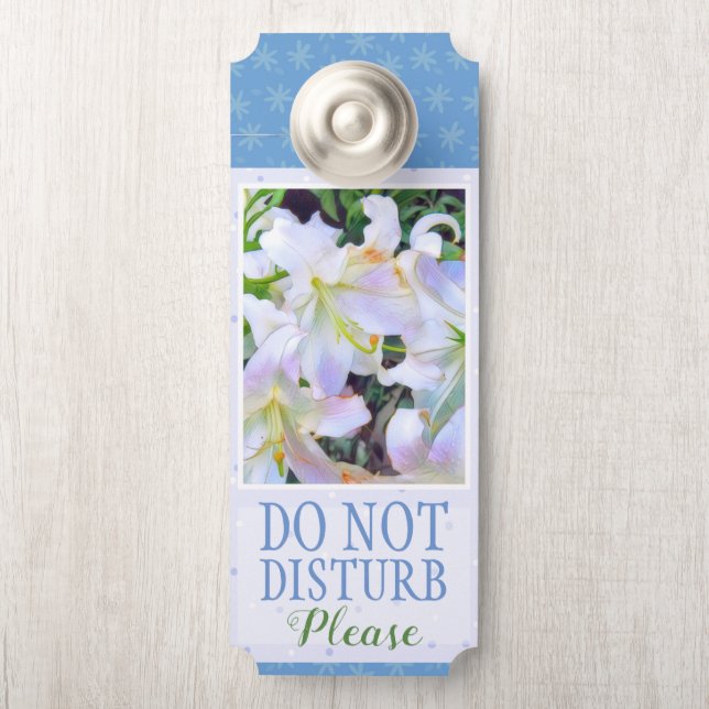 カサブランカ [ユリ] DOOR HANGER (On Knob)