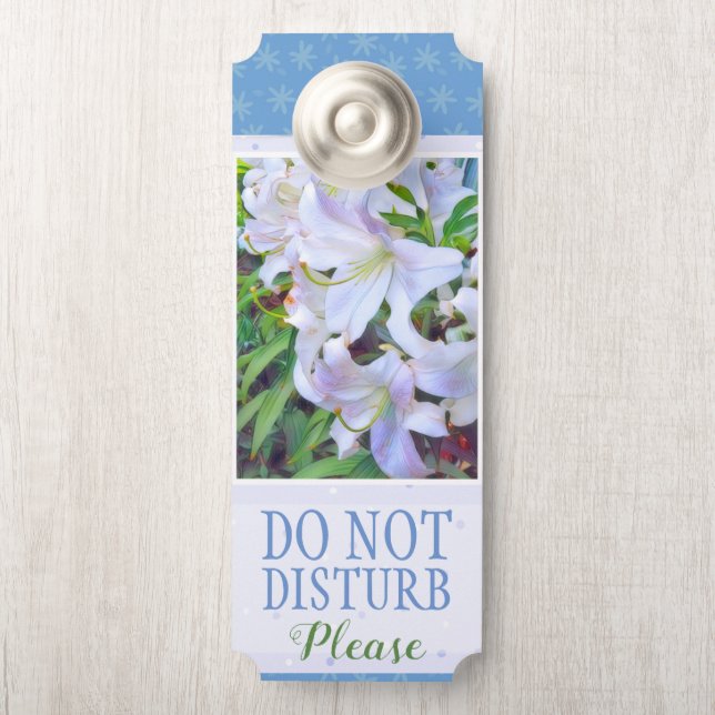 カサブランカ [ユリ] DOOR HANGER (On Knob)