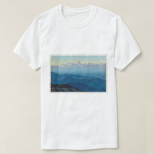 カンチェンジュンガ, Kangchenjunga, Yoshida, Woodcut T-Shirt