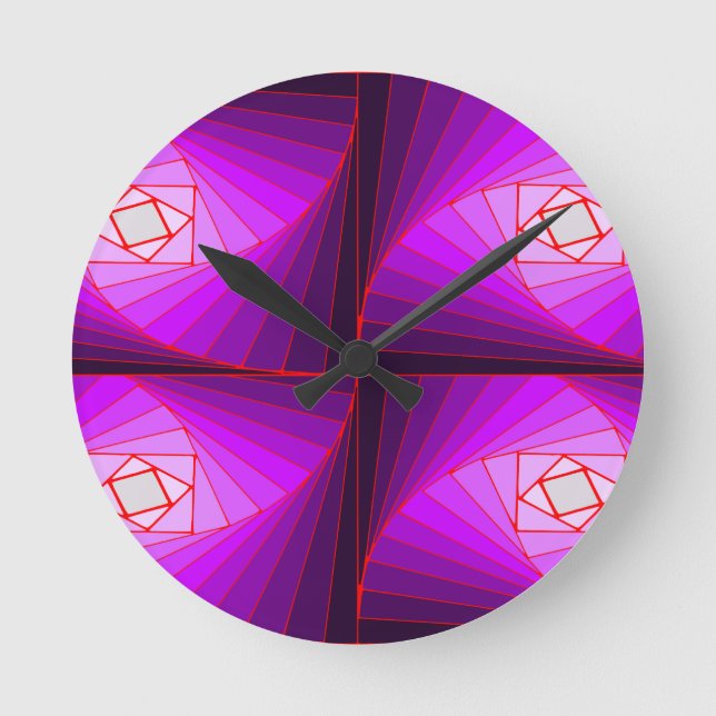 ク ワ ド ス ROUND CLOCK (Front)