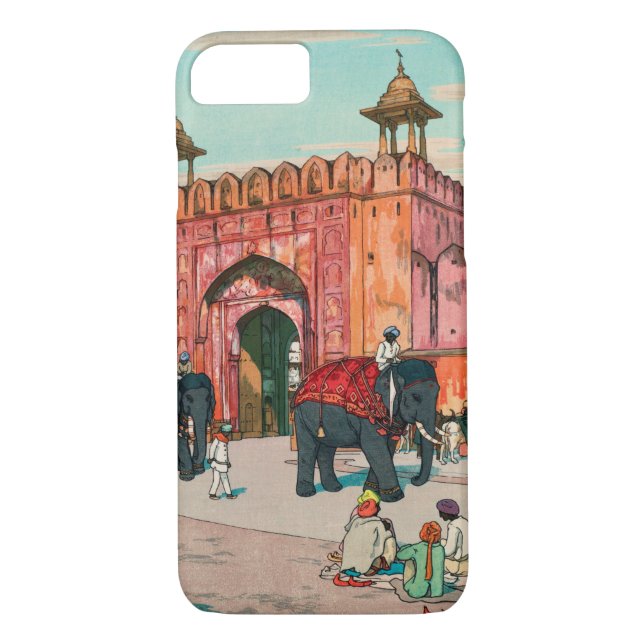 ジャイプールのアジュメール門, Ajmer Gate, Jaipur, Yoshida Case-Mate iPhone Case (Back)