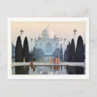 タージ・マハル, Taj Mahal, Hiroshi Yoshida, Woodcut