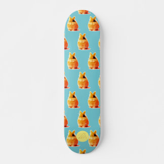 ベイブオンスケイト-colorful-シリーズ　うさぎ　スケートボード　デッキ skateboard