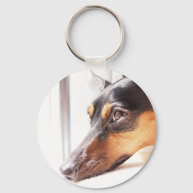 ミニチュアピンシャー KEYCHAIN (Front)