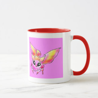 モモイロヤママユちゃん MUG