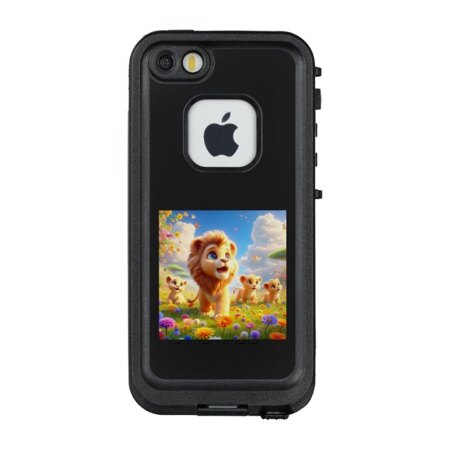 ライオンさんの家族の散歩 LifeProof iPhone CASE (Back)