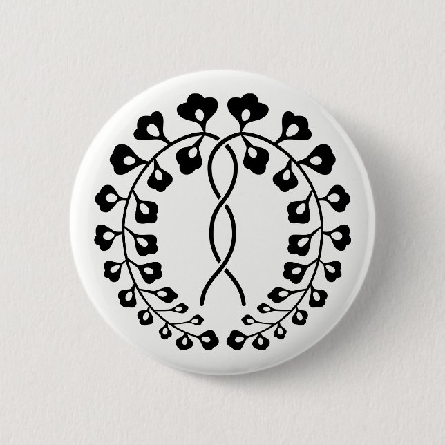 一条藤 PINBACK BUTTON (Front)