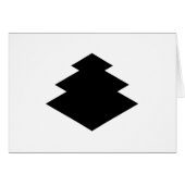 三階菱 (Front Horizontal)