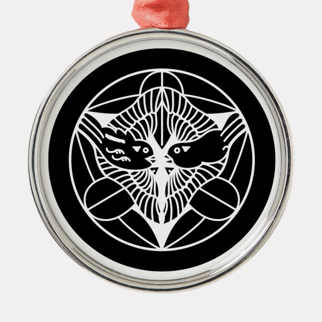 上杉家笹 METAL ORNAMENT (Front)