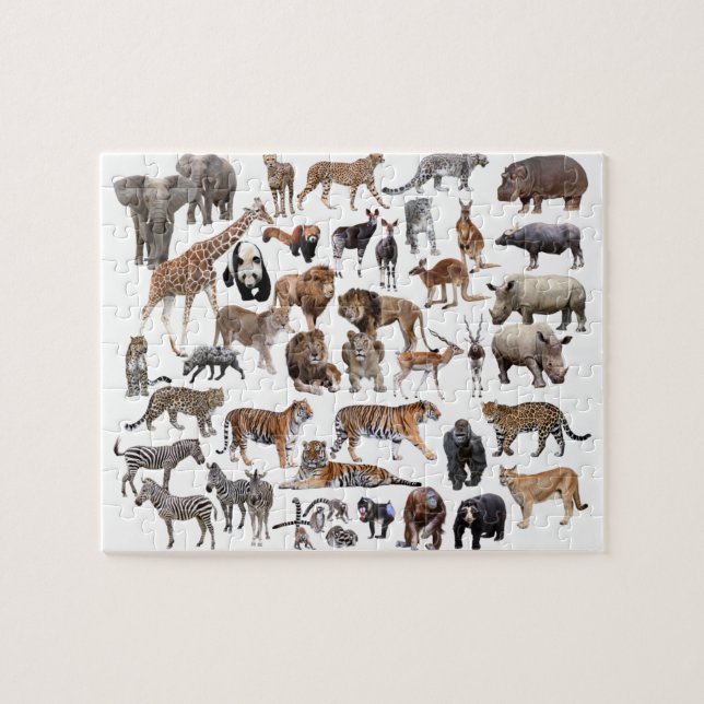 世界の動物の優良製品 JIGSAW PUZZLE (Horizontal)