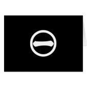 丸に一の字 (Front Horizontal)