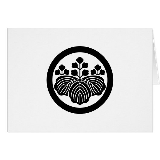 丸に五三桐 (Front Horizontal)