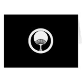 丸に団扇 (Front Horizontal)