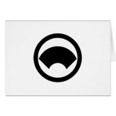 丸に地紙 (Front Horizontal)