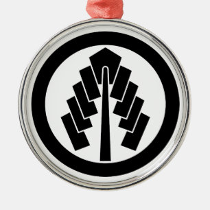 丸に幣 METAL ORNAMENT