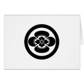 丸に木瓜 (Front Horizontal)