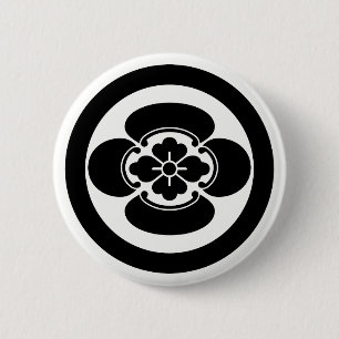 丸に木瓜 BUTTON
