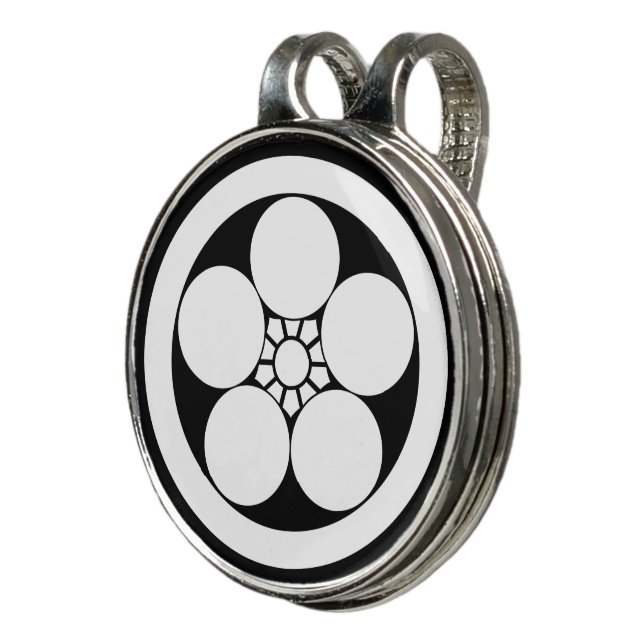 丸に梅鉢 GOLF HAT CLIP (3/4)