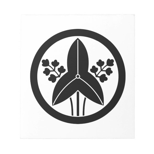 丸に立沢瀉 NOTEPAD (Front)