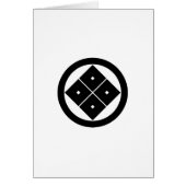 丸に隅立て四つ目 (Front)