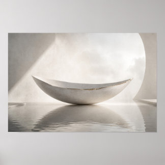 余白の器 — Aurema (Landscape) Poster