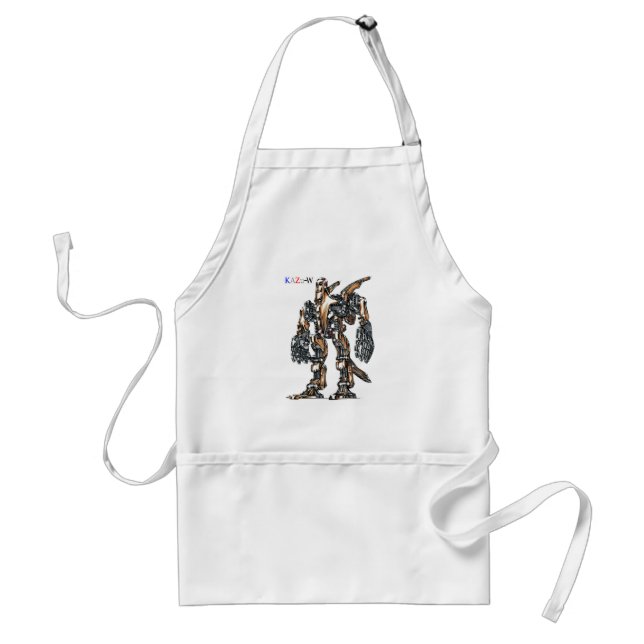 作品番号00006　「祭事用と思われる謎の機体」 ADULT APRON (Front)