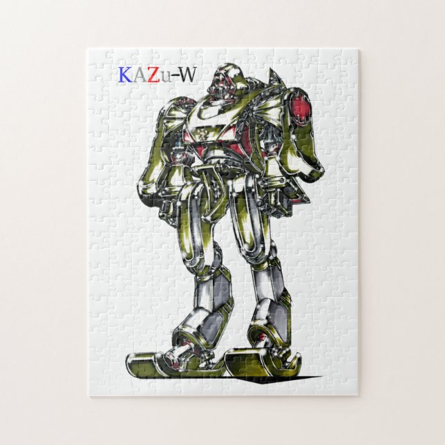 作品番号00007　「陸戦高耐久試験機」 JIGSAW PUZZLE (Vertical)