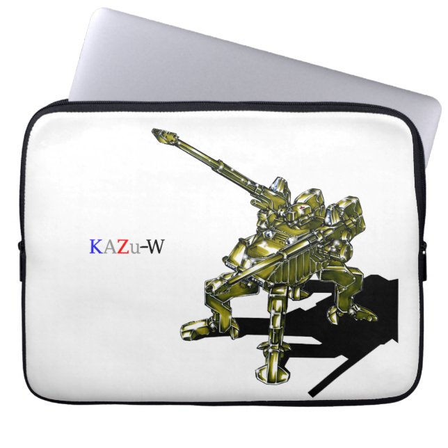 作品番号00013　「四脚歩行砲機兵」 LAPTOP SLEEVE (Front)