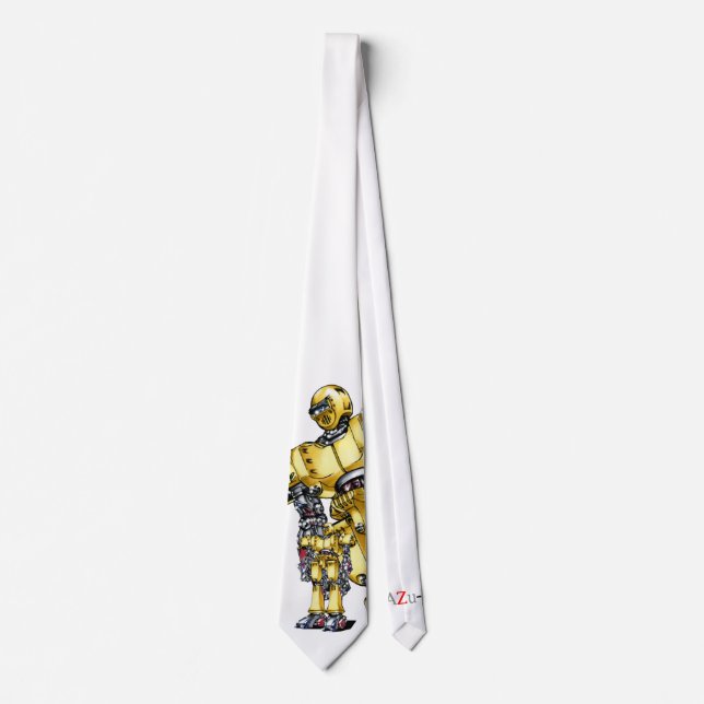 作品番号00015　「特殊用途機」パターン1 NECK TIE (Front)