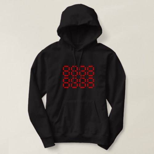 八八八八八八八八 88888888  Lucky Numbers Hoodie