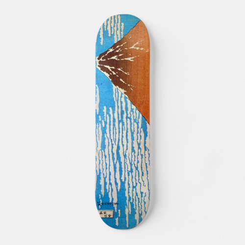 凱風快晴赤富士 北斎 Red Mount Fuji Hokusai Ukiyo_e Skateboard