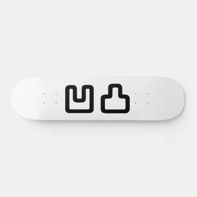 凹凸 Outotsu おうとつ Skateboard (Horz)