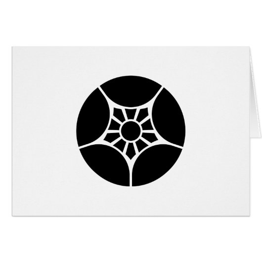 割り梅鉢 (Front Horizontal)