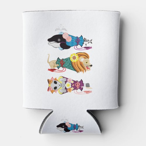 動物メガホン…魚・猫・女子（リメイク） CAN COOLER