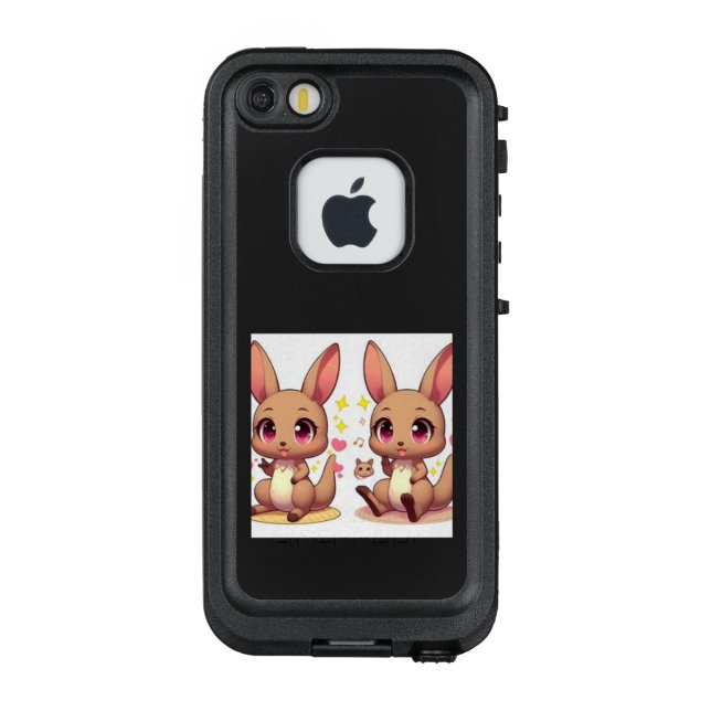 双子のカンガルー LifeProof iPhone CASE (Back)