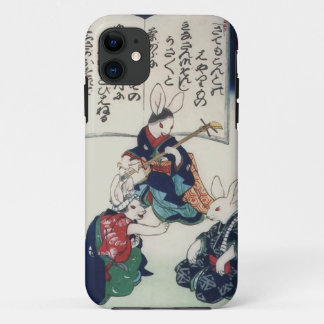 國芳 Ken Rabbit Epidemic Kuniyoshi Fine Art iPhone 11 Case
