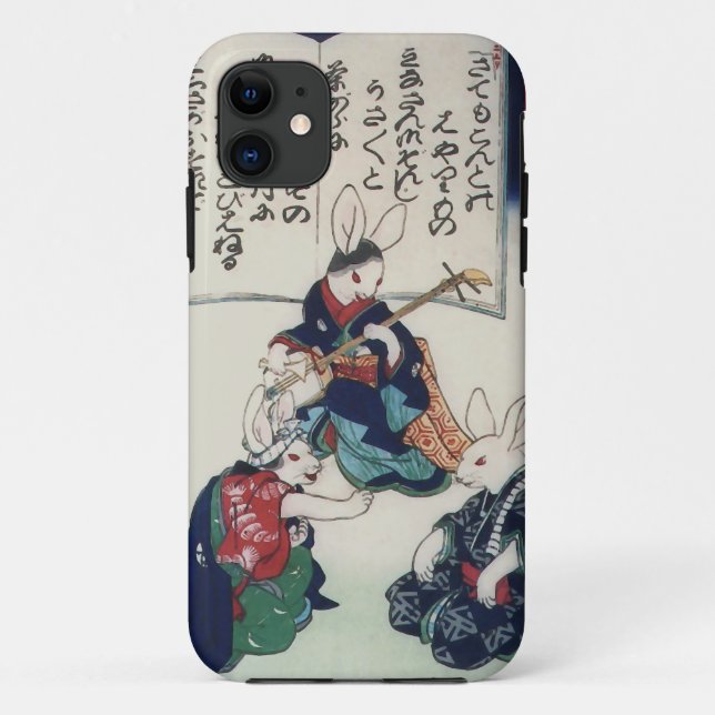 國芳 Ken Rabbit Epidemic Kuniyoshi Fine Art Case-Mate iPhone Case (Back)