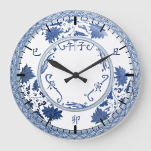 地支钟上午Traditional Chinese Di Zhi Clock (M