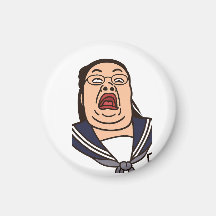 変顔している女子高生