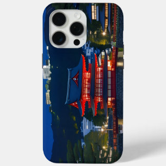 富士山と紅葉( Mount Fuji and autumn leaves) iPhone 15 Pro Max Case