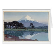 富士山 鈴川, Mt.Fuji, Suzukawa, Yoshida, Woodcut (Front Horizontal)
