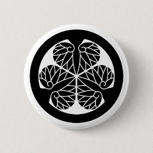 徳川葵(13蕊) PINBACK BUTTON