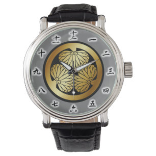 徳川 家紋, Tokugawa KAMON, Japanese Family Crest Watch