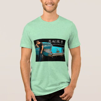 忍耐限界 I Men's Inspirational T-Shirt Tri-Blend Shirt