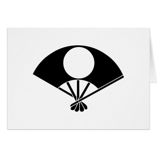 扇に月丸 (Front Horizontal)