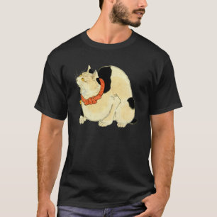 日本猫, 国芳 Japanese Cat, Kuniyoshi, Ukiyo-e T-Shirt